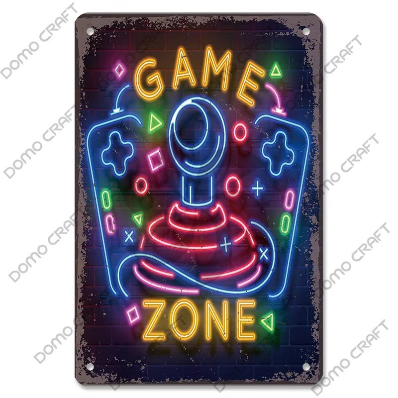 A retro Route 66 neon aluminum sign interesting Route 66 aluminum poster bar decoration restaurant decoration street decoration