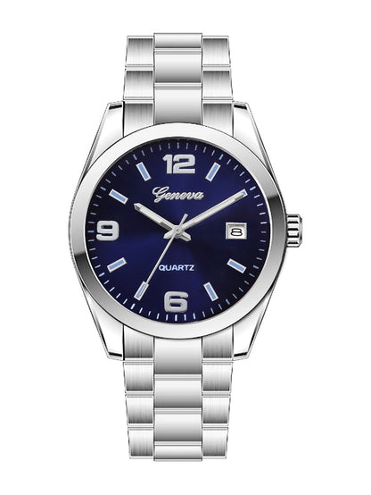 Ladies Quartz Watch Steel Band Design with Calendar Feature Daily Fashion Accessory Birthday Gift without Box