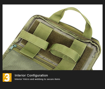 Tactical Outdoor Medical Backpack Large Capacity Camping Mountaineering Backpack Emergency Bag Multi-functional Storage Bag