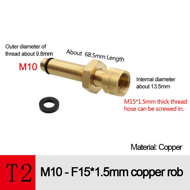 Special Inlet Connection Hose For Pull-out Kitchen/Bathroom Pull-out Fauce M15/M8/M10/Plug In Extension Adapter Pipe