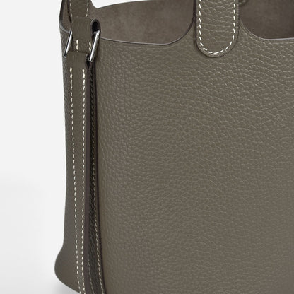 Mendy Women's Bag Lady Bucket Bags Luxury Designer High End Bag Quality Genuine Leather TC Tote Hand Bags 18 Shoulder Bag Shop