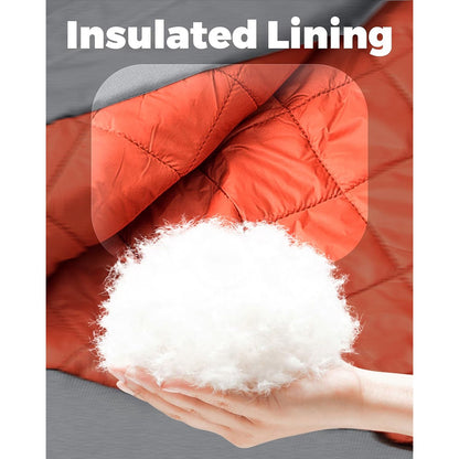 MAGCOMSEN Men's Aviator Jackets Thick Warm Orange Lining Bomber Jackets Fall Winter Casual Windproof Coats