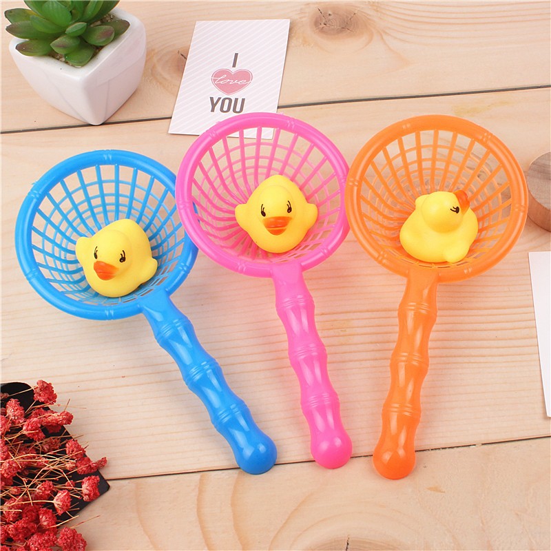 3/6/12PCS Mini Fun Summer Beach Plastic Small Mesh Bag Catch Fish Parent Child Interaction Gift bathroom Play in The Water