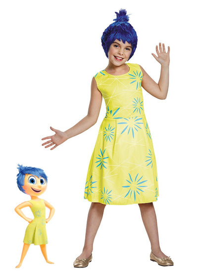Anime Movie Inside out 2 Joy Cospaly Costume Envy Anxiety Ennui Cos Outfits For Adult Kids Halloween Stage Performance Costume