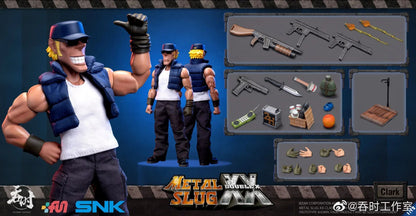 Em estoque TUNSHI TS-012 1/12 Metal Slug LEONA Heidern Cabeça Dupla Conjunto Completo de Bonecos de Ação de 6 Polegadas Modelo de Brinquedo