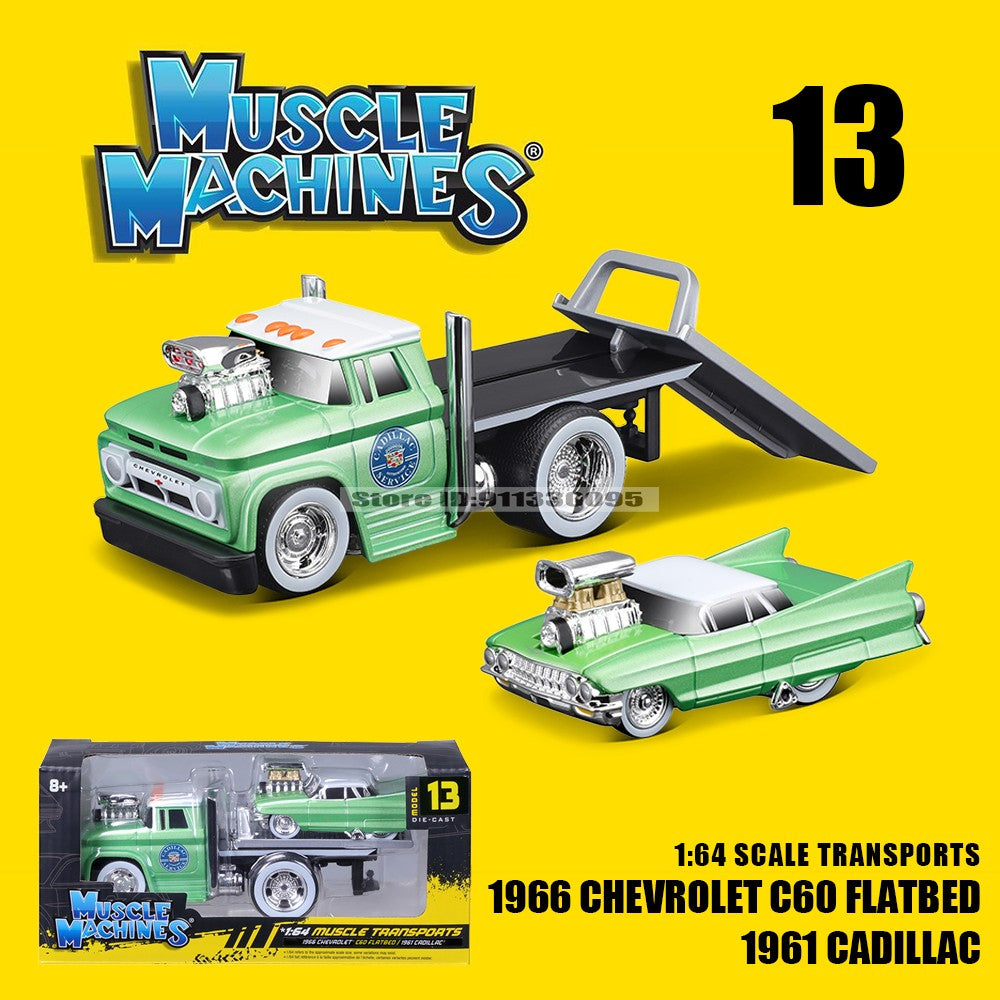 Maisto 1:64 1972 Datsun 240Z BRE JDM Reboque Caminhão Cama Americana clássica Muscle Car Modelo Die-Cast Coleção Presente