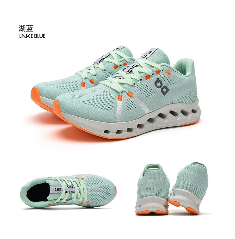 Tênis Masculino com Fivela Giratória, Sapatos Esportivos Leves de Primavera, Casuais, Respiráveis, para Corrida, Versáteis, Estilo Daddy Shoes