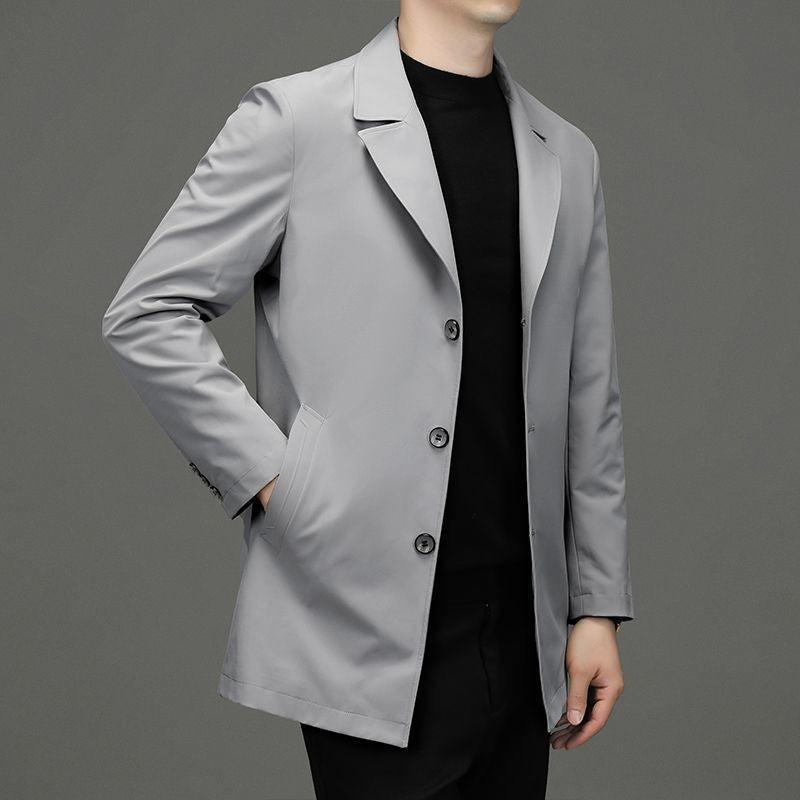 Long Male Blazer Plus Big Size Single Breasted Coat Oversize Menswear Fashionable Men's Suit Jackets New in Classic Casual 2025