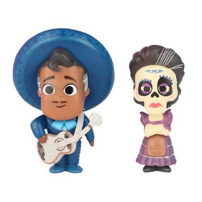 8 pçs/Conjunto Filme Pixars COCO Bonecos de Ação Brinquedos Mini Desenho Animado Fofo Brinquedos Modelo para Crianças Presentes de Aniversário Decoração de Mesa