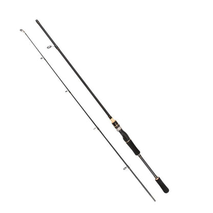 Vara de Pesca Submarina Telescópica Ajustável de 1.8-2.7 M de Carbono Sólido Vibratório com Punho Leve e Reto para Lançamento Longo