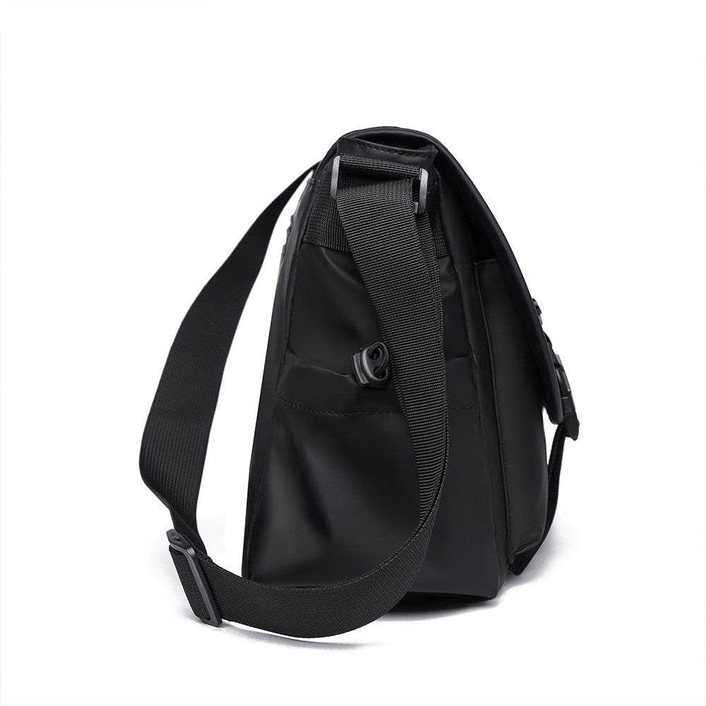 Single Shoulder Bag, Retro Mailman Bag, 2025 New Casual Crossbody Bag, Large Capacity Canvas Bag, Commuting Men's Bag