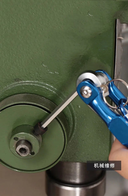 Conjunto de Chaves Allen Dobráveis Portáteis de Metal Sistema Métrico Torx Chave Hexagonal Chave de Fenda Chave Hexagonal Ferramenta Manual de Alta Qualidade