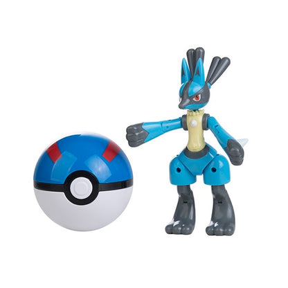 Novos Bonecos Pokémon Caixa Original Genuína Pikachu Charizard Greninja Monstro de Bolso Pokebola Brinquedos Modelo de Deformação de Ação Presente