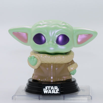 Funko Pop Original Star Wars The Mandalorian Grogu #733 Colecionável Oficial Vinil Action Figure Decoração de Mesa Modelo Brinquedo Presente