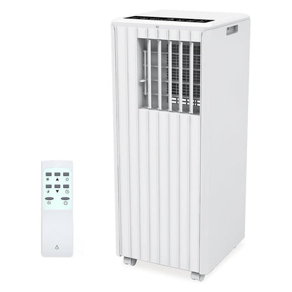 Ar Condicionado Portátil 8000 BTU, Unidade de Resfriamento AC 3 em 1, 2 Velocidades, Timer 24H, Baixo ruído, Instalação rápida para Quarto e Escritório
