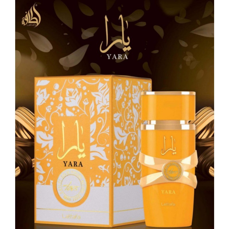 Lattafa Yara Tous Eau de Parfum Femme Spray 100ml Original Arab Perfumes Lasting Amber Fruity Pheromones Perfume Cologne Makeup