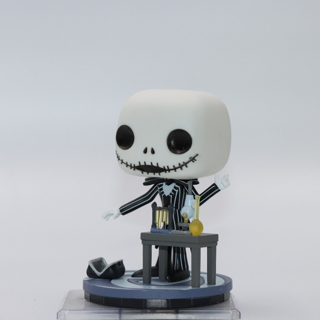 Original Funko Pop Disney Jack Skellington #1356 30th Laboratory Version Action Figure Model Toy Gift for Kids Collectible Doll