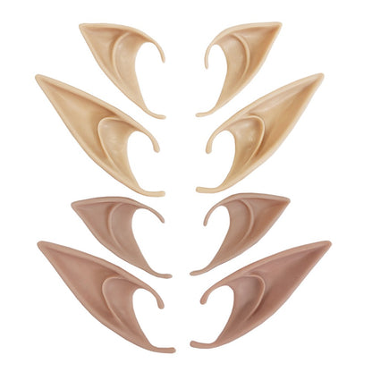Halloween Elf Ears Latex Simulation Ears Props Fairy Angel Cosplay Mask Halloween Costume Accessories Mascaras Halloween Party