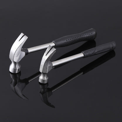 Martelo de Garra Multifuncional com Cabo de Tubo de Aço Martelo de Segurança para Pregos Sem Marcação Quebra-Vidros Ferramentas de Hardware Doméstico