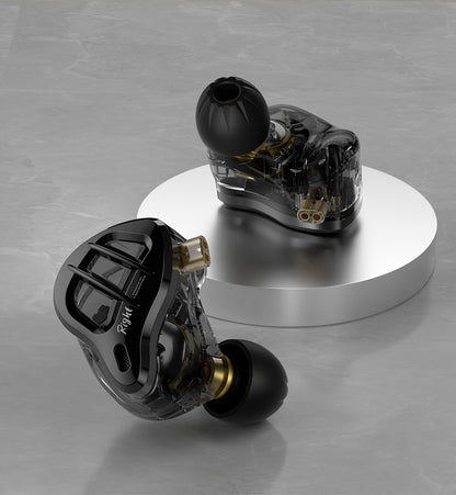 KZ ZAR HiFi Wired Earphone In Ear Monitor Earbuds Hybrid Technology 7BA+1DD IEM Headset With Microphone Bass Phone Headphones