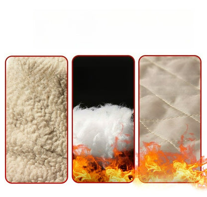 Maxbarley 2025 Winter Cotton Padded Jacket Men Brand Trendy Lambskin Cold-proof Windproof Jacket Casual Camping Ski Fleece Parka