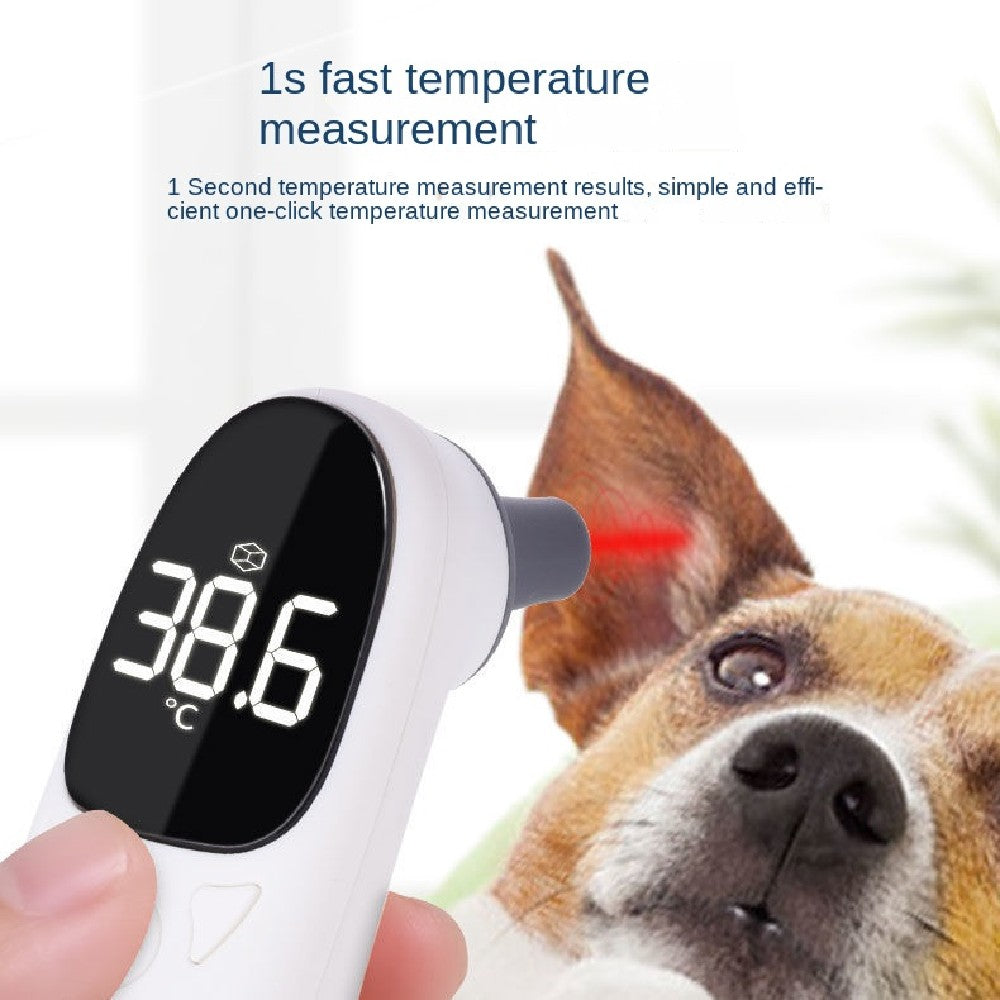 Instrumento de medição de temperatura animal Termômetro veterinário infravermelho sem contato eletrônico para cães, gado, ovelhas e gatos
