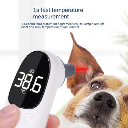Instrumento de medição de temperatura animal Termômetro veterinário infravermelho sem contato eletrônico para cães, gado, ovelhas e gatos