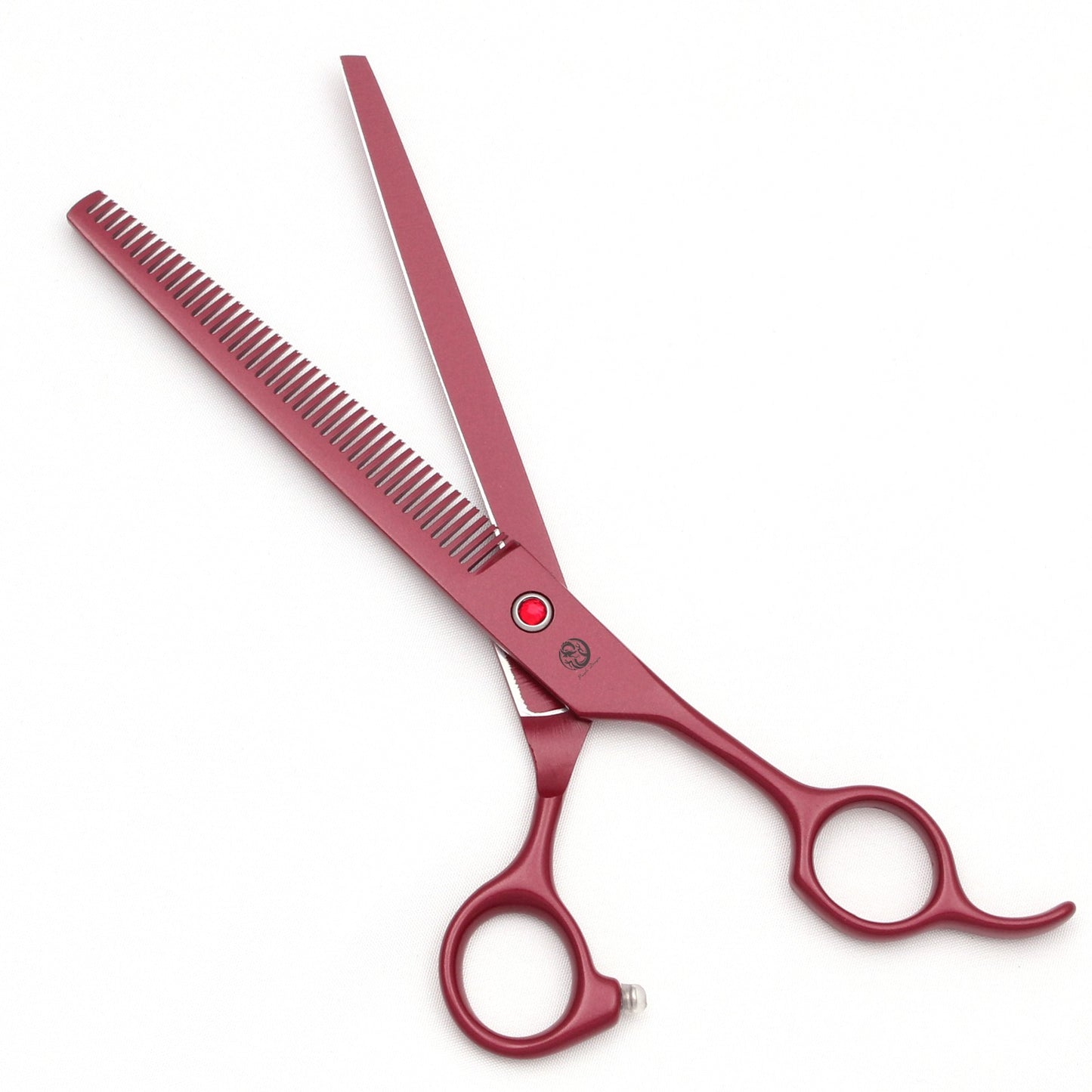 Dog Grooming Scissors Professional Stainless 7.5" Pet Hairdressing Scissors Dog Curved Scissors Thinning Shears Color Comb Z3088