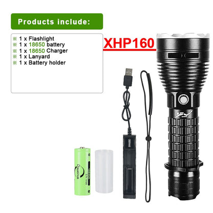 9000LM Upgrade XHP160 Diving Flashlight Powerful Profession Underwater Lantern Rechargeable Dive Torch IP8 Waterproof Scuba Lamp