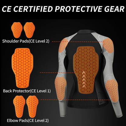 WOSAWE Women Motorcycle Jacket and Pants Set with Removable Pads Soft Protective Gear CE Certified Safety Moto Racing Clothes