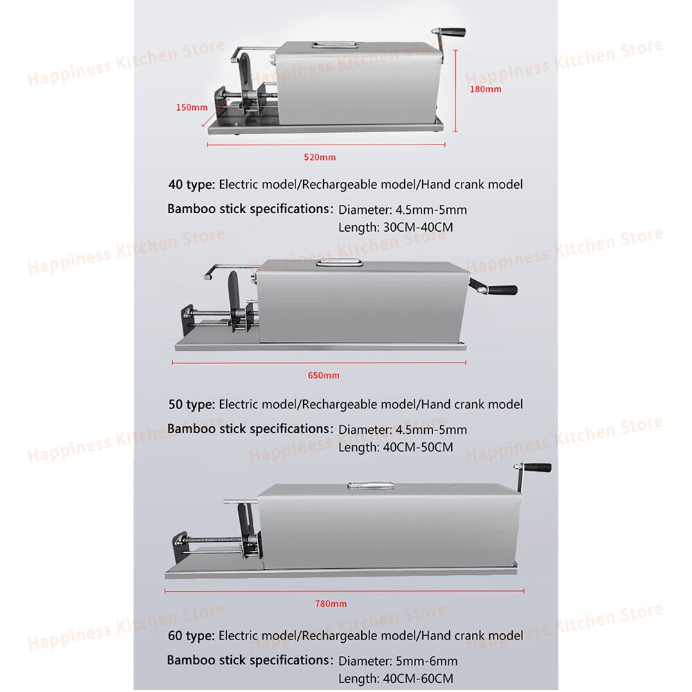 Commercial Spiral Potato Making Machine Potato Twister Automatic Stretch Potato Stick Maker Stainless Steel Food Processor