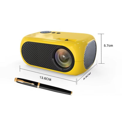 MINI Projetor M24 POTENTE 480*320P Suporte 1080P Full HD USB Compartilhamento de Tela de Celular Home Theater Vídeo Projetores Móveis Portáteis