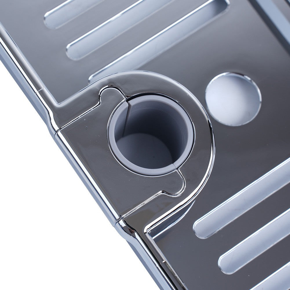 1 Bathroom Storage Shelf Bathroom Hanging Pole Shower Basket Tidy Storage Shelf 285x110mm Organiser Tray Rack Bathroom Fitting