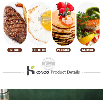 Panela de Aço Inoxidável 304 Antiaderente Frigideira Bife Panela de Cozinha Não Revestida para Fogão a Gás e Fogão de Indução