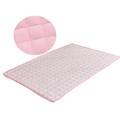 Colchonete Refrescante Para Pets, Cães, Gatos, Almofada Gelada De Seda Gelada, Colchão À Prova De Umidade, Cama Fria Para Pequenos Animais De Verão, 5 Tamanhos