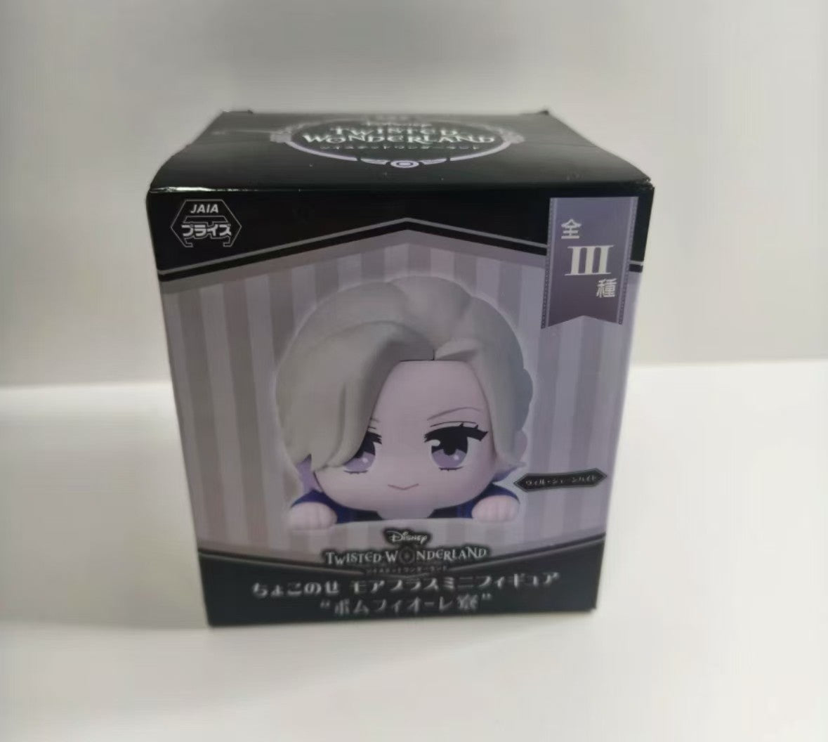 Genuine Bandai Q posket Series Disney Twisted Leona Jack Ruggie Wonderland Azul Ashengrotto Colecionáveis Brinquedos de Modelo Presente