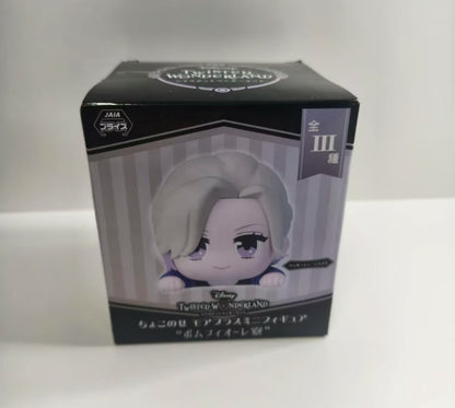 Genuine Bandai Q posket Series Disney Twisted Leona Jack Ruggie Wonderland Azul Ashengrotto Colecionáveis Brinquedos de Modelo Presente