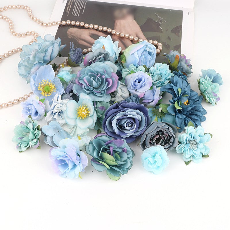 20Pcs Artificial Floating flower Curtain Wedding Couple Photo  Decorations DIY Floral Design Craft Supplies Home Party Decor
