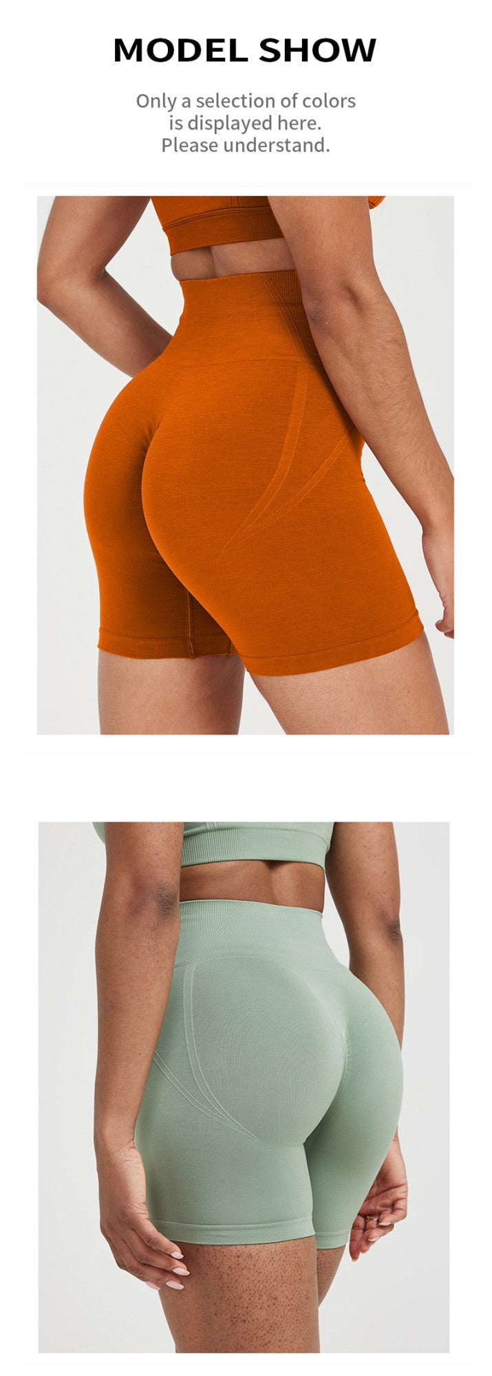 TKITK Seamless Tight shorts Gym shorts Womens Workout Yoga shorts  Soft High Waist Outfits Fitness Sports Wear