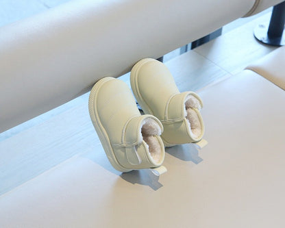 Autumn Winter Baby Boys Girls Snow Boots Children Outdoor Plush Shoes Anti-Slippery Infant Casual Shoes Waterproof Kids Boots