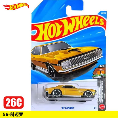 Hot Wheels 2026 C Case Coleção de Carros Die-Cast Escala 1:64 Porsche 911 Ferrari F40 Mazda RX-7 Veículo de Liga Leve Brinquedo de Presente