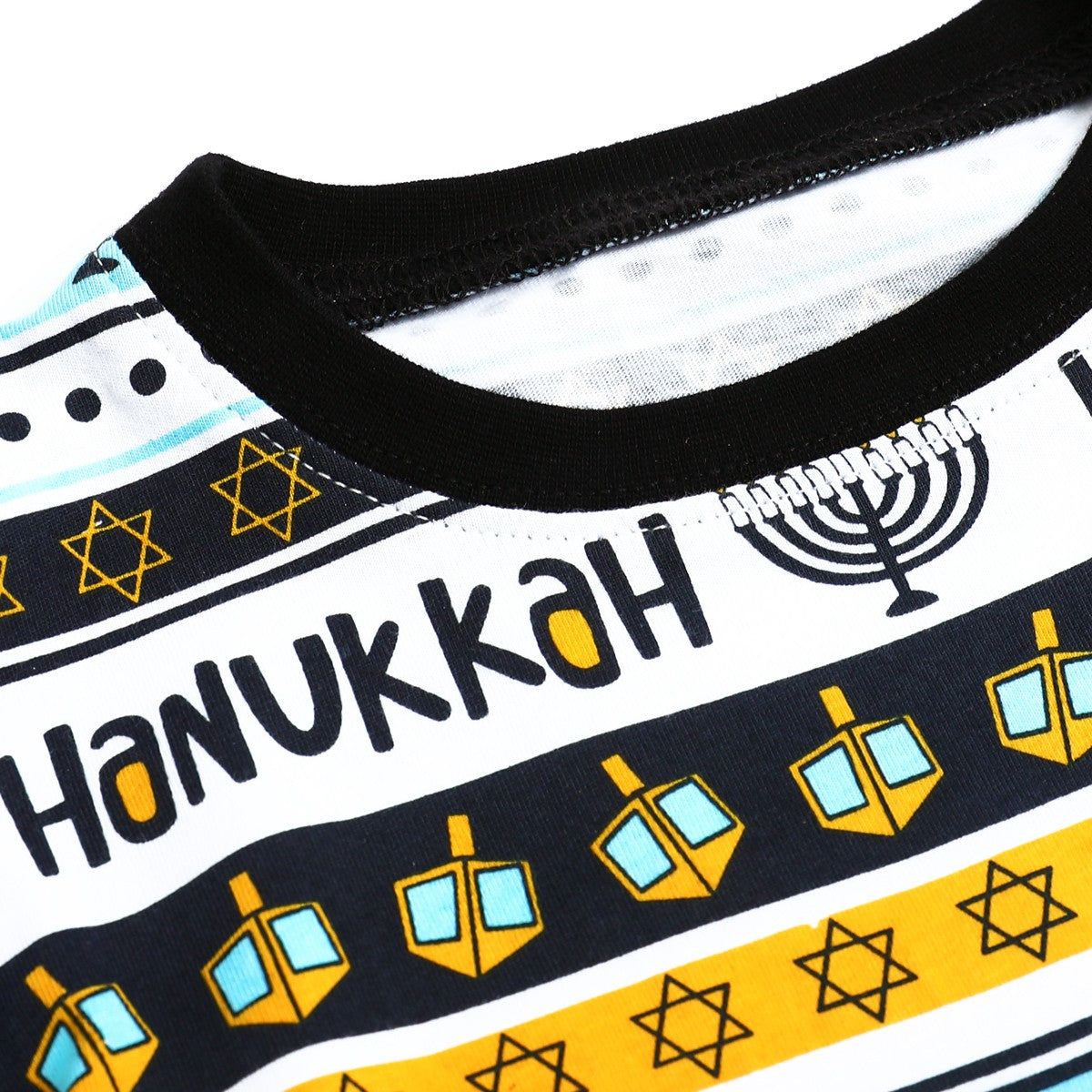 Hanukkah Pajamas Kids Pyjamas Boys Toddler Chanukah Candle Lgnite Nine Lamp Holders Homewear Infant Gift Clothes Winter Pjs