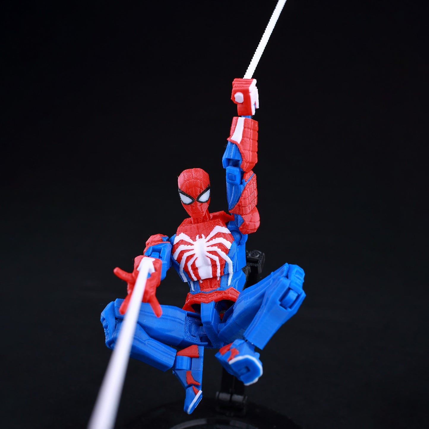 Boneco de Ação Multiarticulado 3D Impresso Dummy13 Homem-Aranha 9L3D Colecionável Marvel com Braços Articulados Boneco para Animação Stop Motion