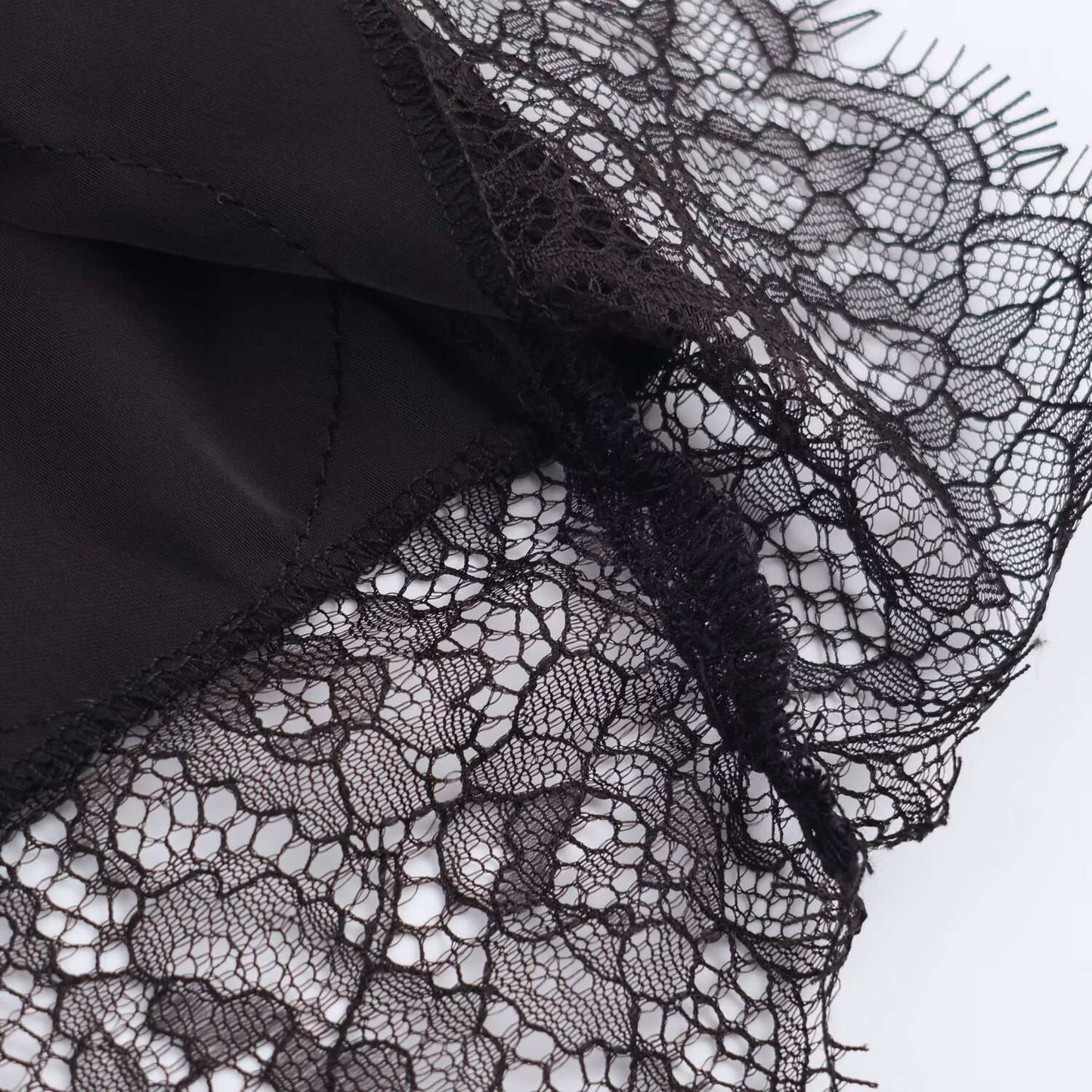 Sexy Satin Half-length Skirt for Women Autumn 2025 Fashionable Trendy Girl Long Skirt A- line Lace Embellished Commute Style