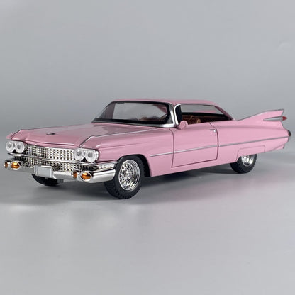 1:24 Cadillac Eldorado Biarritz 1959 Série 62 Liga Diecast Modelo Miniatura Voiture Decoração de Casa Presentes de Natal Para Crianças