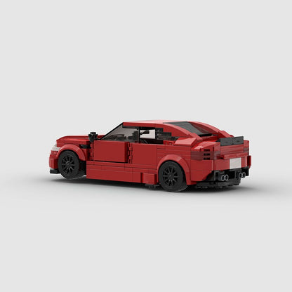 MOC Speed Sports Super Carro de Corrida Blocos de Montar DIY Tijolos Cidade Rally Técnico Grande Veículo de Corrida Presente de Natal Brinquedo