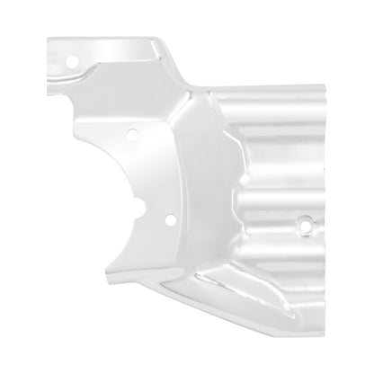 Motorcycle Chrome Engine Transmission Interface Cover CNC Aluminum For Harley Softail Deluxe Fat Boy 2007-17 Heritage Slim Deuce