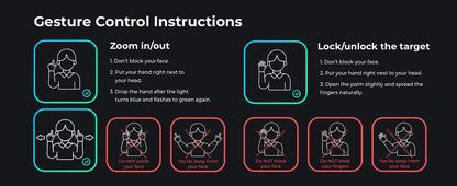 OBSBOT Tiny 2 Webcam 4K Voice Control PTZ, AI Tracking Multi-Mode & Auto Focus, Web Camera with 1/1.5" Sensor, Gesture Control,