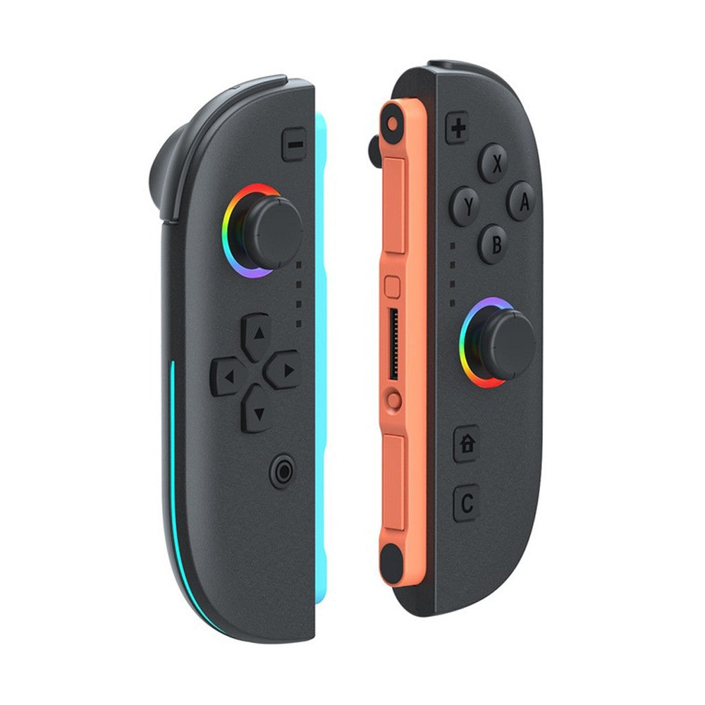 For Switch2 Wired Wireless Joy Cons Controller With RGB Light Dual Vibration Joystick For Switch/OLED/Switch2 Bluetooth Gamepad