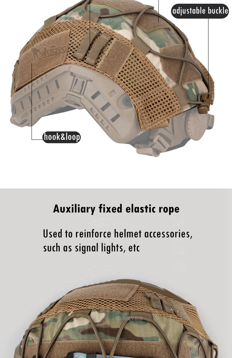 Tactical Helmet Cover for Fast MH PJ BJ Helmet Airsoft Paintball Helmet Cover